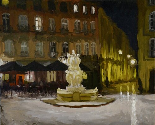 Place du Parlement van Daniel Murgatroyd, Schilderij te koop op Singulart