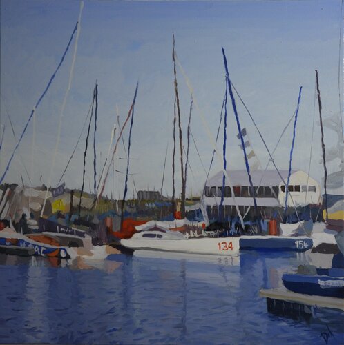 Route du Rhum, 2022 von Daniel Murgatroyd, Malerei kaufen auf Singulart