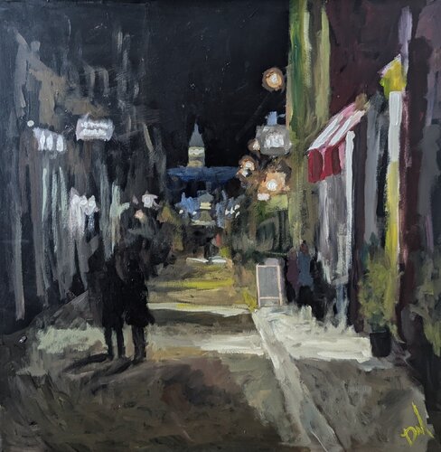 City Nights van Daniel Murgatroyd, Schilderij te koop op Singulart