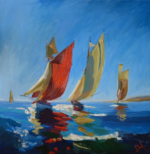 Sailing Force von Daniel Murgatroyd, Malerei kaufen auf Singulart