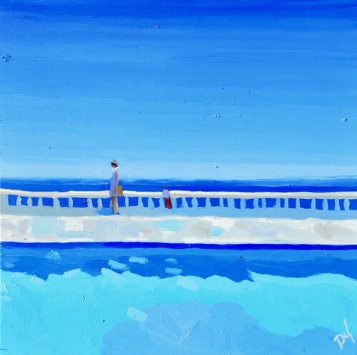 Blue Water van Daniel Murgatroyd, Schilderij te koop op Singulart