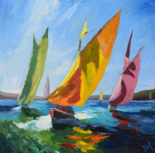 Sailing van Daniel Murgatroyd, Schilderij te koop op Singulart