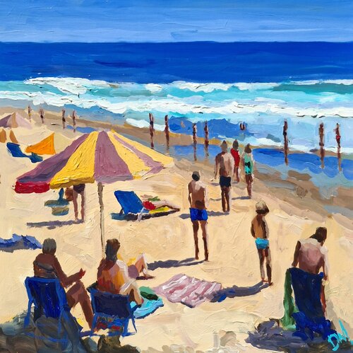 Couleurs de la Plage von Daniel Murgatroyd, Malerei kaufen auf Singulart