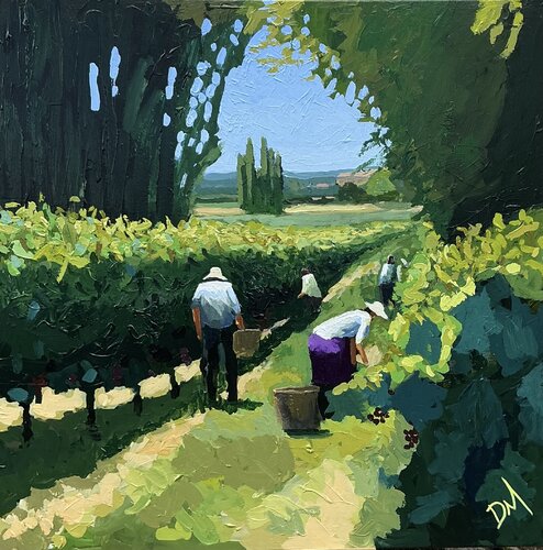 La Récolte by Daniel Murgatroyd, Painting for Sale on Singulart
