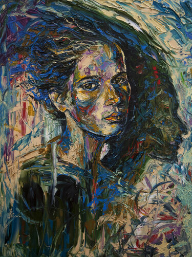 Night de Elena Leonteva, Pintura a la venta en Singulart