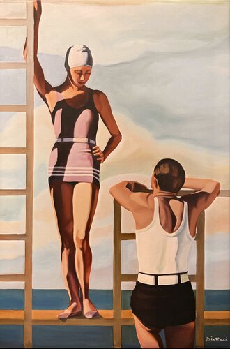 L’échelle 3 van Irina Biatturi, Schilderij te koop op Singulart