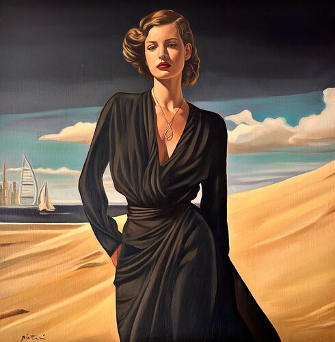 Dubai journey van Irina Biatturi, Schilderij te koop op Singulart