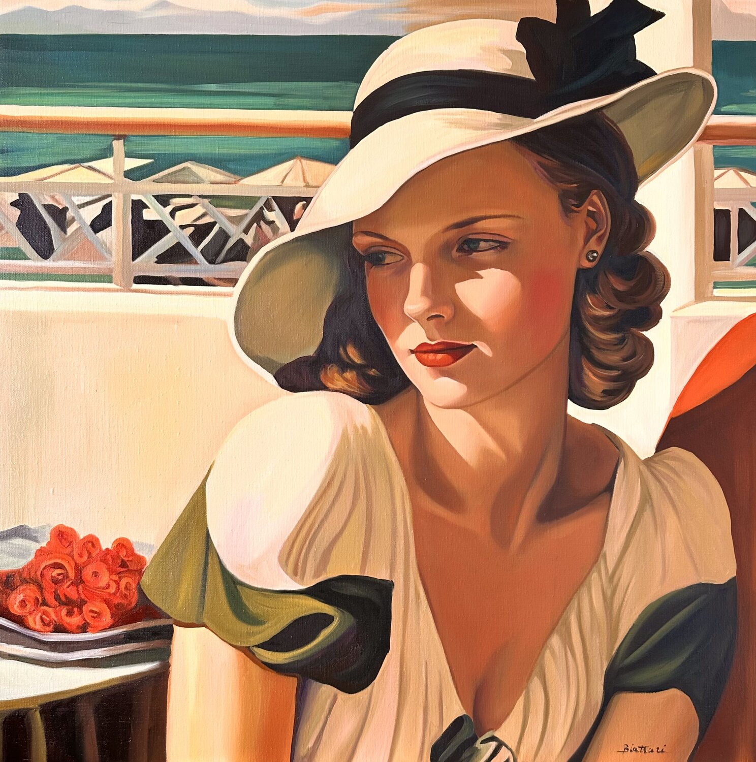Terrasse sur la mer Irina Biatturi