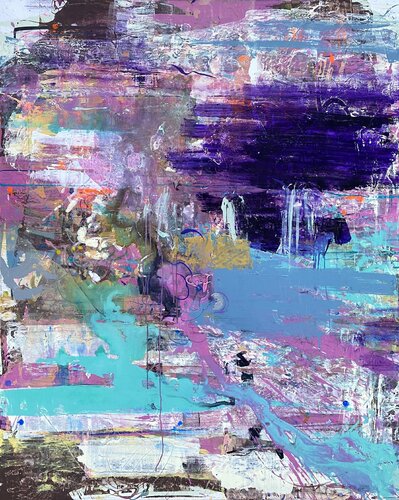 Desert Moon by Jason Forcier, 회화 for Sale on Singulart