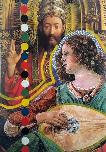 Gott und Engel di Heribert Heere, Opera su carta in vendita su Singulart