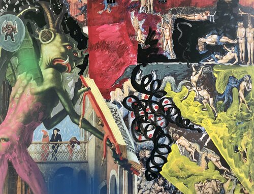 Hölle 02 di Heribert Heere, Opera su carta in vendita su Singulart