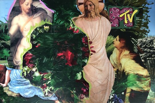 Noli me tangere 01 van Heribert Heere, Andere media te koop op Singulart