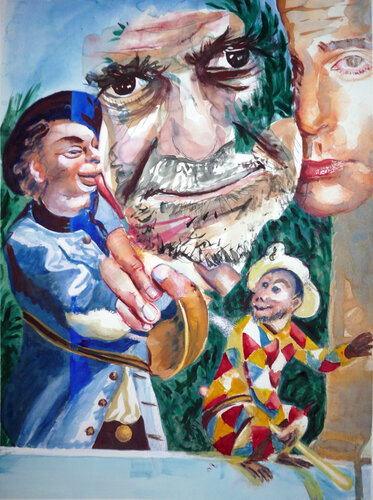 Affe di Heribert Heere, Opera su carta in vendita su Singulart