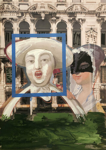 Commedia 01 di Heribert Heere, Opera su carta in vendita su Singulart