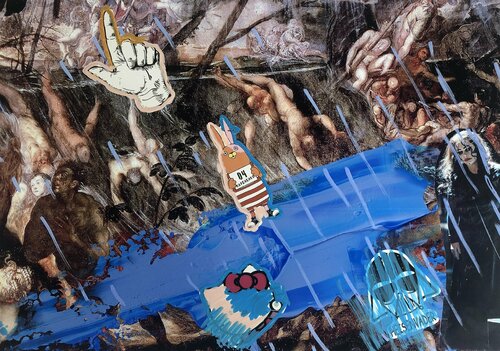 Untergang 07 par Heribert Heere, Œuvre sur papier en vente sur Singulart