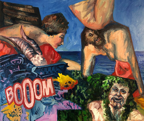 Booom di Heribert Heere, Pittura in vendita su Singulart
