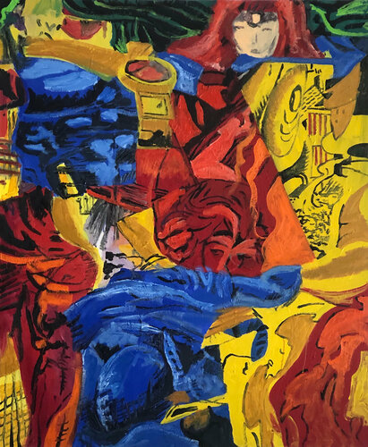 Fiction 01 di Heribert Heere, Pittura in vendita su Singulart