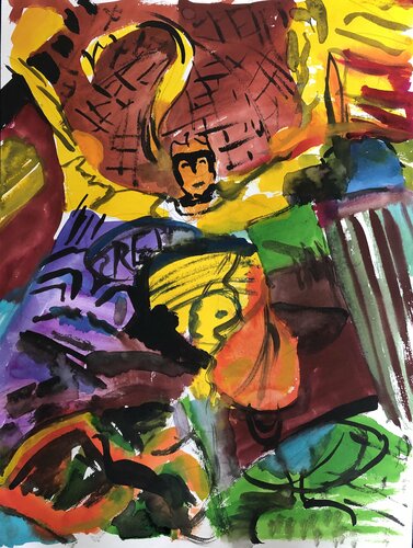 Fiction A03 by Heribert Heere, Work on Paper for Sale on Singulart