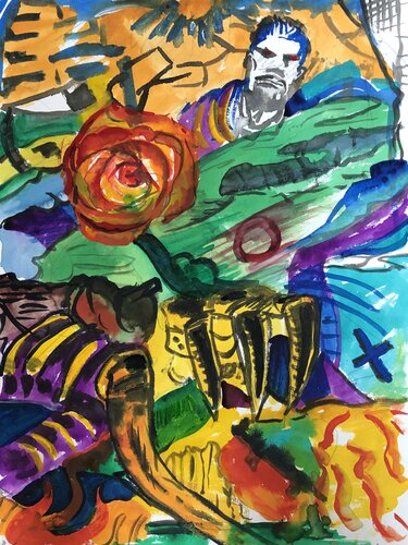 Fiction A04 von Heribert Heere, Malerei kaufen auf Singulart