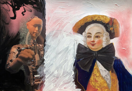 Commedia 07 di Heribert Heere, Opera su carta in vendita su Singulart