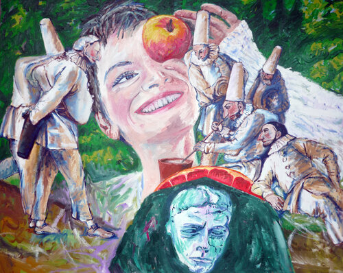 Der Apfel van Heribert Heere, Schilderij te koop op Singulart