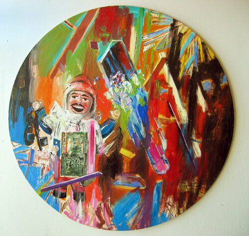 El Ekeko by Heribert Heere, Painting for Sale on Singulart