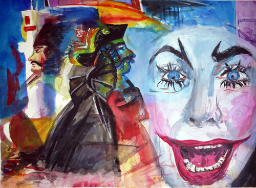 Persona di Heribert Heere, Opera su carta in vendita su Singulart