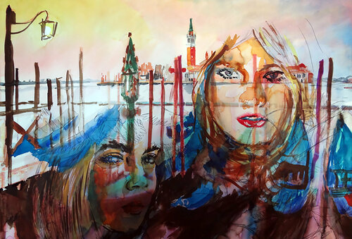 Venedig 03 von Heribert Heere, Malerei kaufen auf Singulart