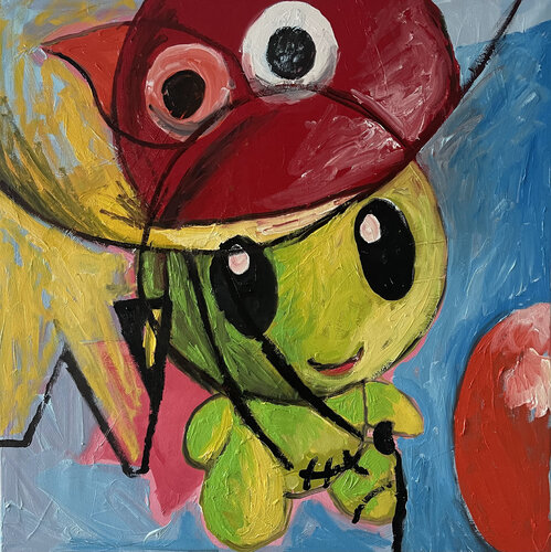 Cutie 03 von Heribert Heere, Malerei kaufen auf Singulart