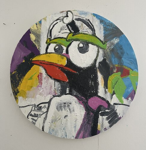 Birdie 01 de Heribert Heere, Pintura a la venta en Singulart