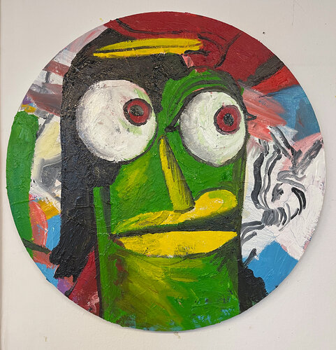 Birdie 03 von Heribert Heere, Malerei kaufen auf Singulart