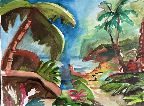 Tropische Insel Heribert Heere