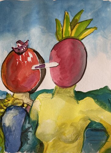 Paar by Heribert Heere, Painting for Sale on Singulart