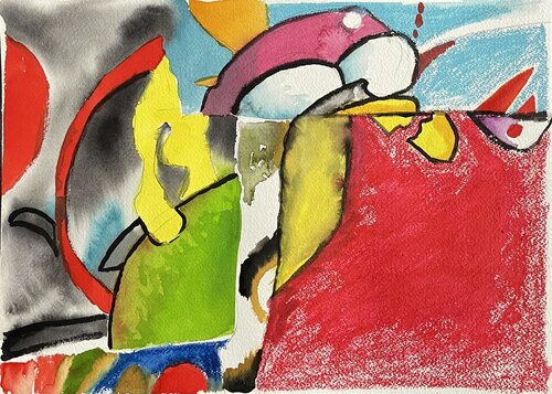 Kleine Welten 02 di Heribert Heere, Pittura in vendita su Singulart