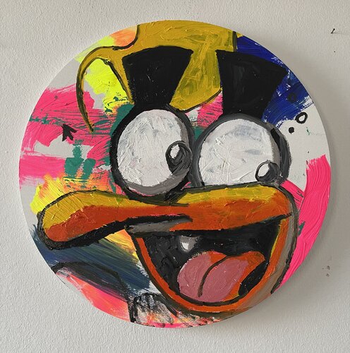 Lachen 01 by Heribert Heere, Painting for Sale on Singulart