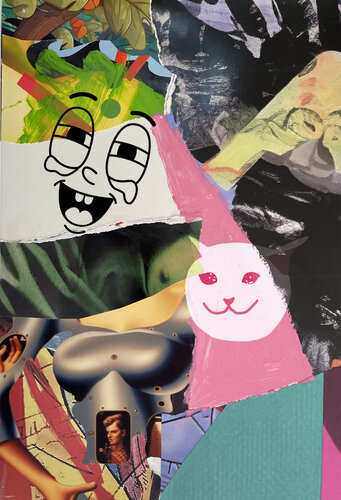 Die Katze di Heribert Heere, Pittura in vendita su Singulart