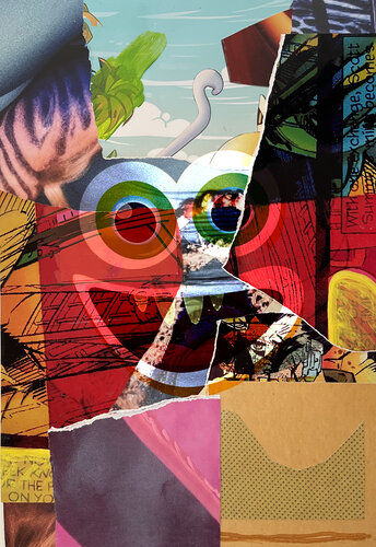 Lachen 01 by Heribert Heere, 회화 for Sale on Singulart
