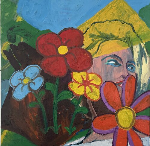Blumen 01 von Heribert Heere, Malerei kaufen auf Singulart
