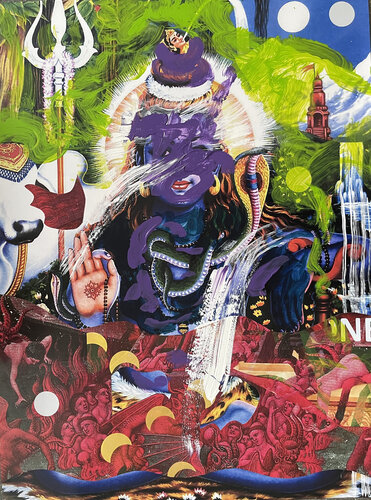 Shiva 01 de Heribert Heere, Pintura a la venta en Singulart