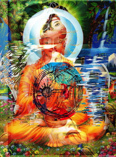 Buddha by Heribert Heere, Painting for Sale on Singulart