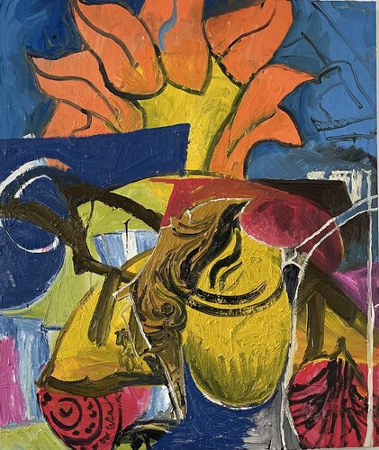 Figur 01 van Heribert Heere, Schilderij te koop op Singulart