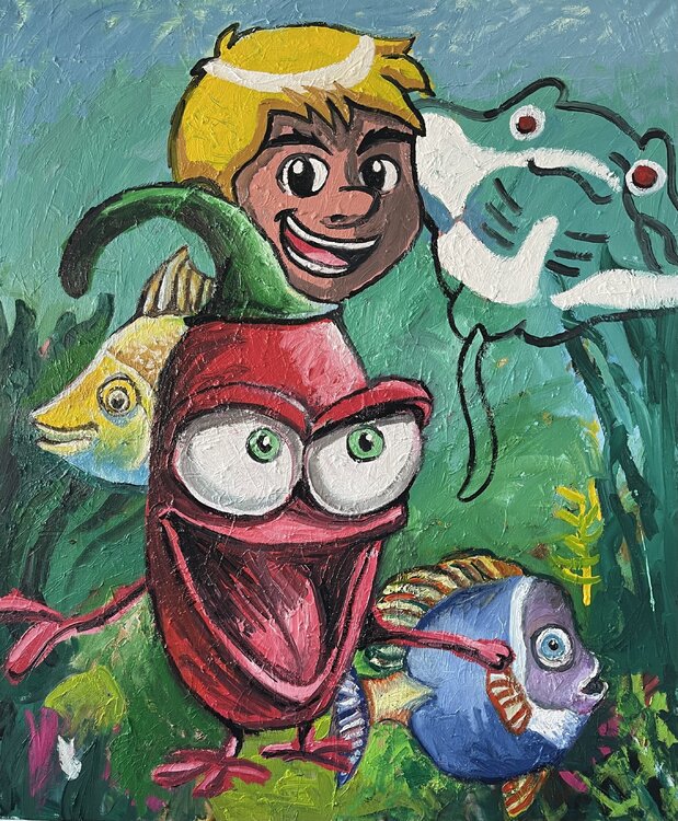 Unter Wasser Heribert Heere