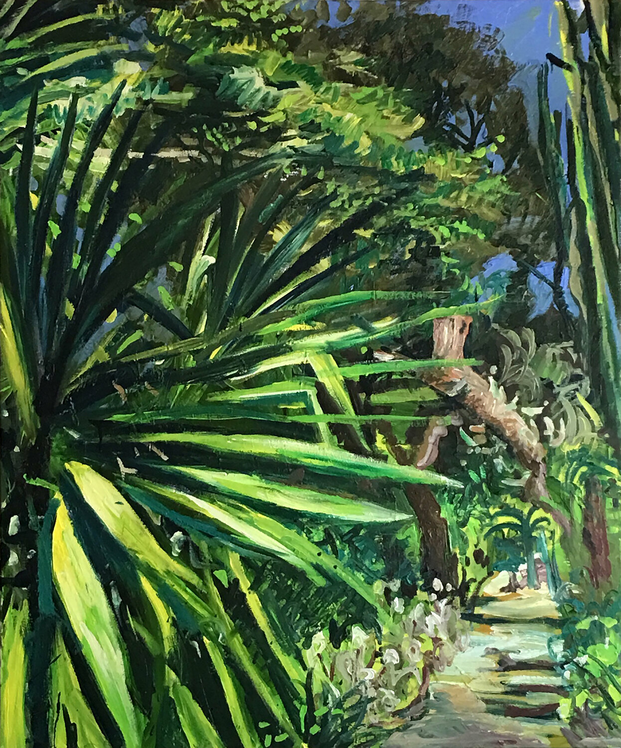 Park bei Nizza Heribert Heere