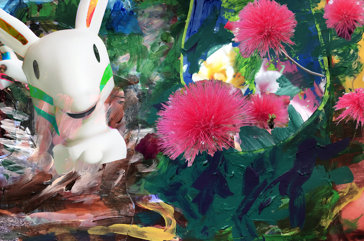 Weißer Hase Heribert Heere
