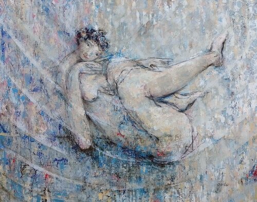 Las Piadosas 034 van Enriqueta Aguilo, Schilderij te koop op Singulart