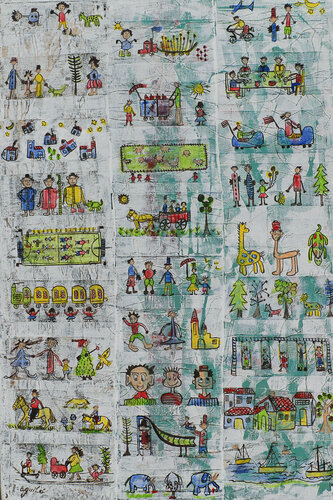 El Mundo de Lulú  09 von Enriqueta Aguilo, Malerei kaufen auf Singulart