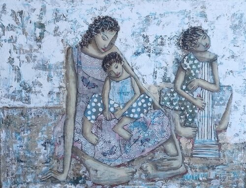 Las Piadosas 010 de Enriqueta Aguilo, Pintura a la venta en Singulart