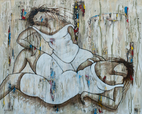 Serie "Las Piadosas" van Enriqueta Aguilo, Schilderij te koop op Singulart