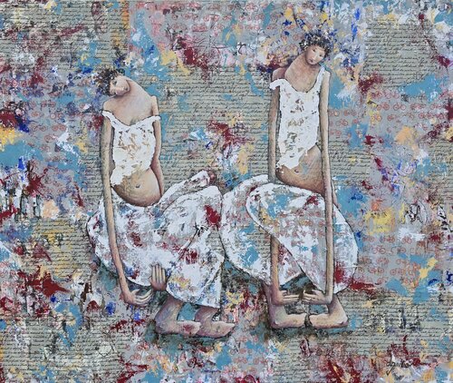 De la serie Las Piadosas von Enriqueta Aguilo, Malerei kaufen auf Singulart