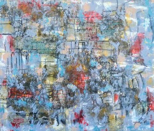 De la serie Ataraxia van Enriqueta Aguilo, Schilderij te koop op Singulart